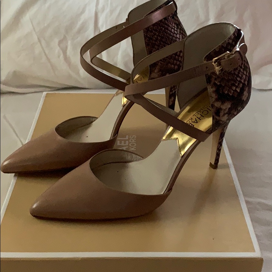 Michael Kors Alexia Closed Toe Heels